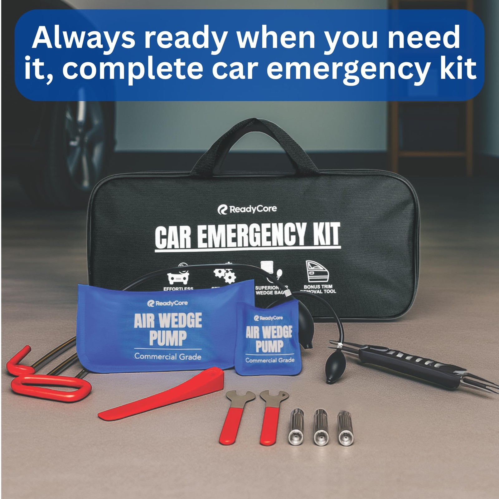 ReadyCore’s Car Tool Kit, Stainless Steel Assorted 5th Wheel Pin Puller,…