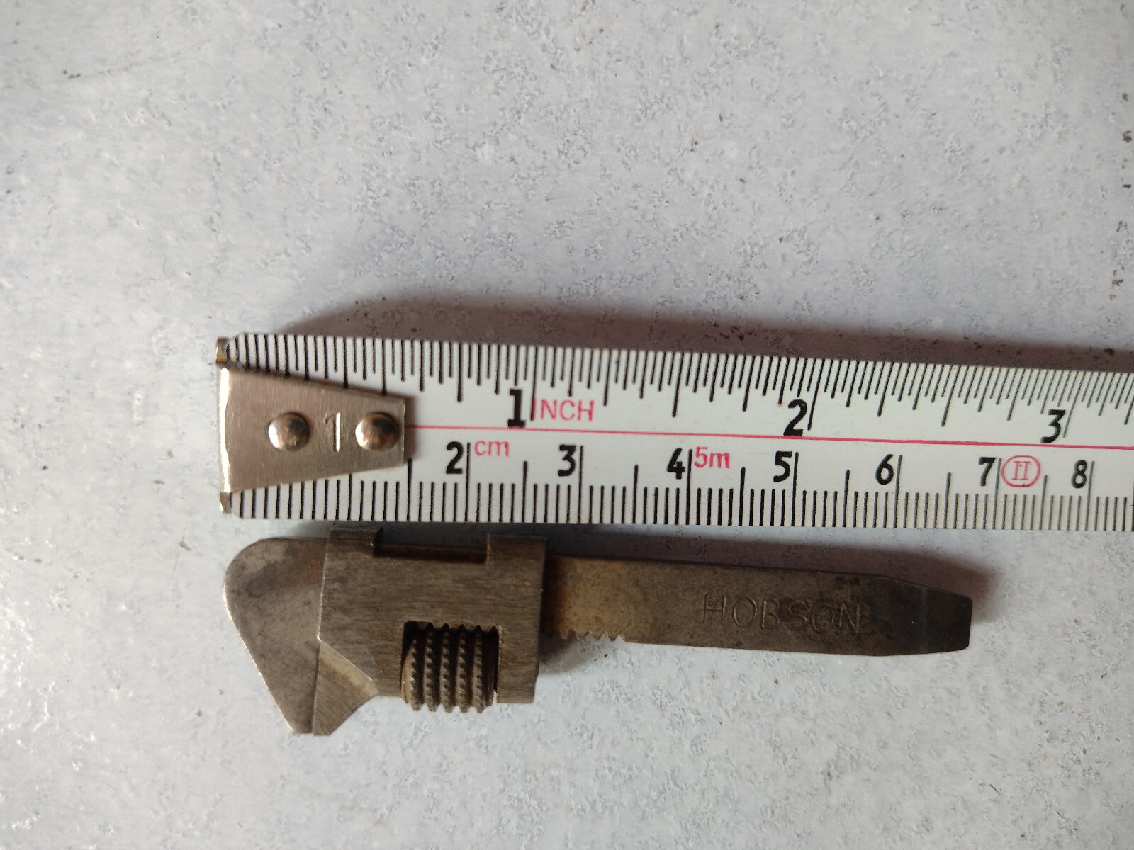 HOBSON miniature Adjustable Wrench – Approx. 68MM longWrench