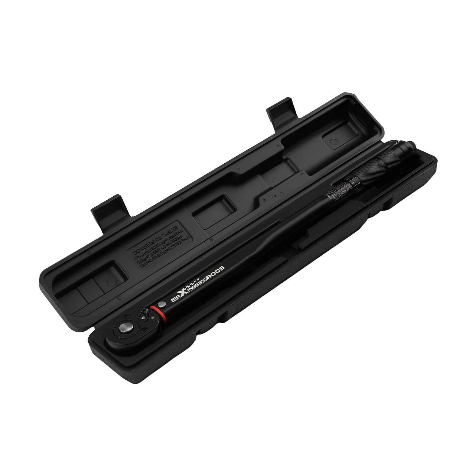 Calibrated Torque Wrench 1/2 Drive 10-150 Ft-Lb Chrome Vanadium with Case
