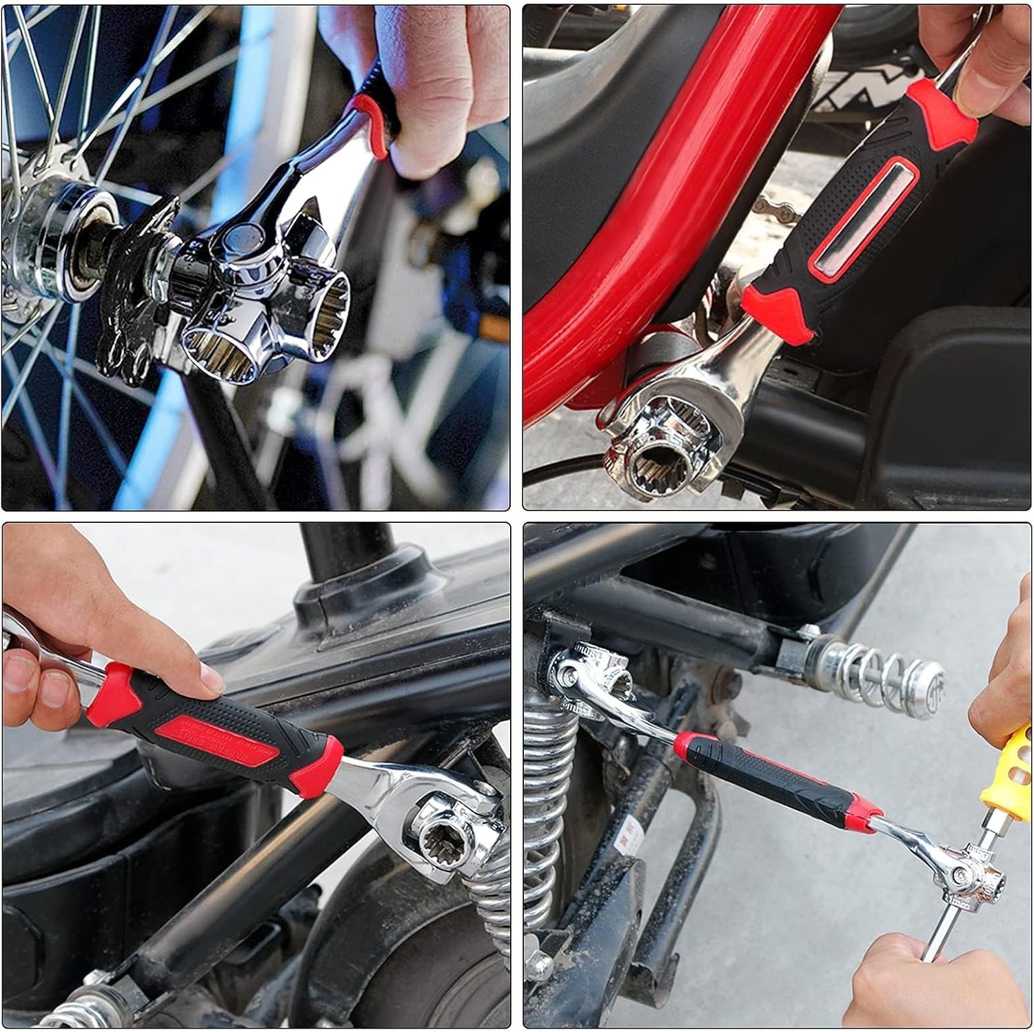 48-in-1 Socket Wrench, 360° Rotating Head, Stainless Steel Tool-USA STOCK