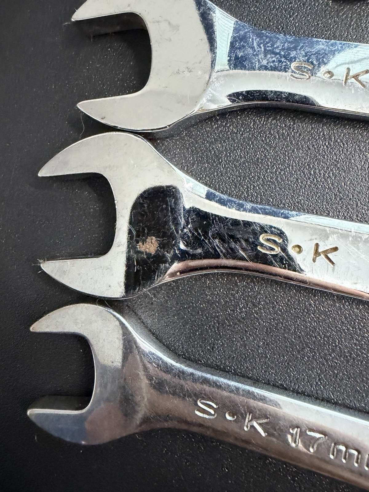 SK Tools Polished Wrench Lot Of 41