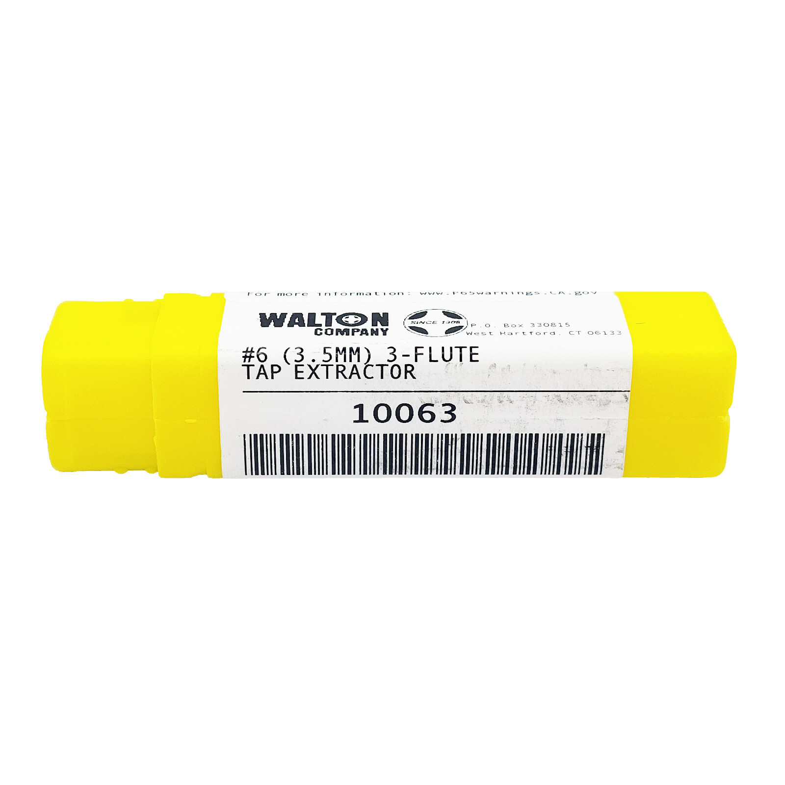 Walton 10063 #6 3.5mm 3- Flute Tap Exractor