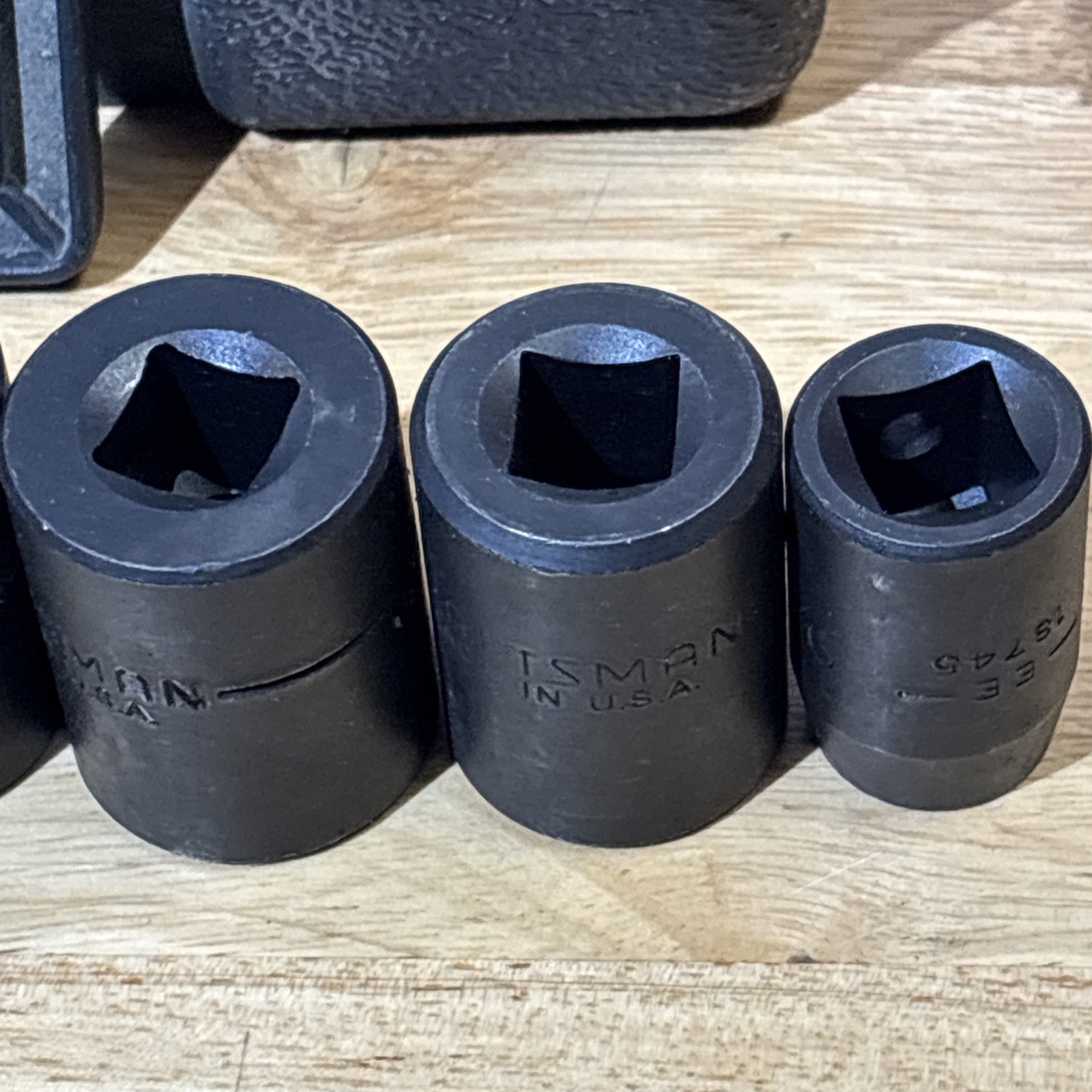Craftsman Metric & Sae Shallow Impact Socket Sets 1/2″ Drive W/ Wrench EE GK USA