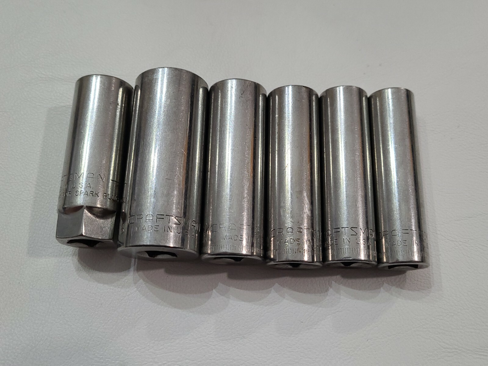 Craftsman USA 6 point G series Deep Sockets shallow Standard SAE 3/8 & 1/4 drive