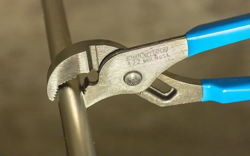 NEW 9.5″ Channellock 422 Curved V-Jaw Tongue & Groove Pliers 1.5″ Jaw Capacity