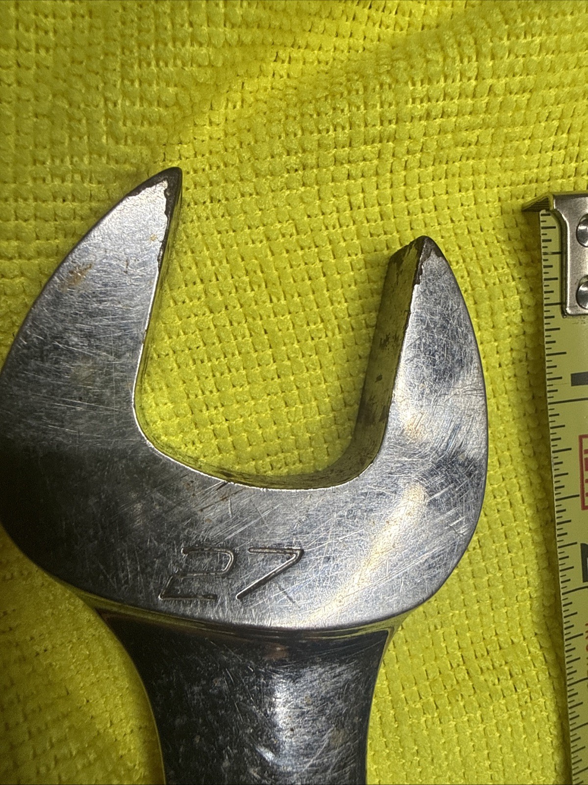 Snap-On OEXM270 27mm Wrench 12 Point Box End Metric Combination – Made In USA