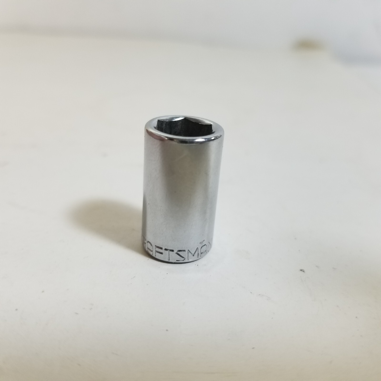 Craftsman USA 11/32″ 6 Point 1/4″ Drive Shallow Socket G Series MISPRINT