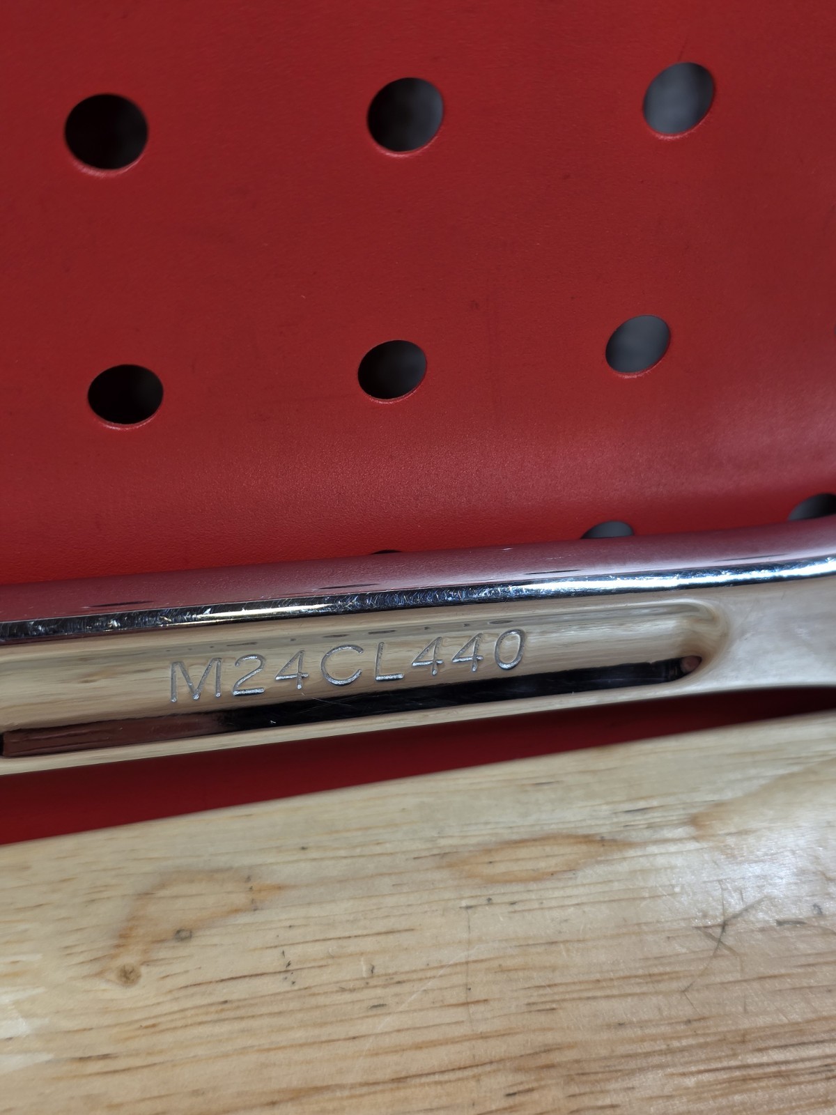 Mac Tools M24CL440 24mm Metric Standard 12-Point Chrome Combination Wrench