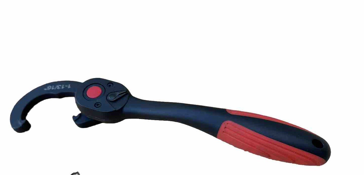 Tie Rod Pittman Arm Adjusting Wrench Tool Set With 1/2” Drive Off Set Ratchet