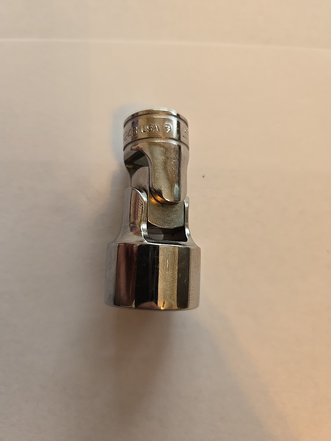 Snap On 3/8″ Drive 3/4″ 6PT Chrome Universal Swivel Socket FS24B