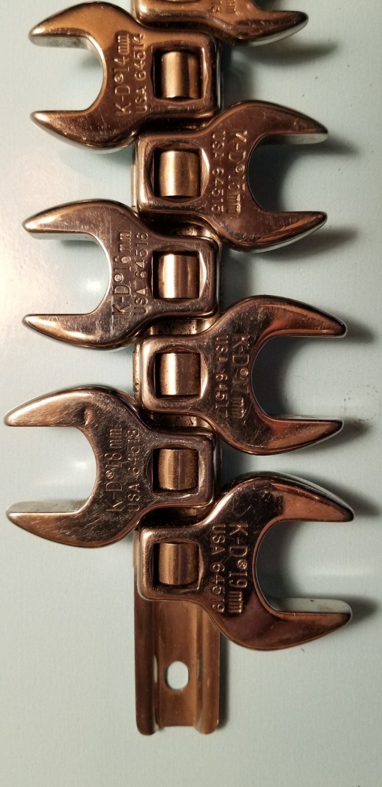 10 pc. METRIC GROW FOOT WRENCHES, 3/8″ DRIVE, 10 to 19 mm K-D EASKO TOOLS U.S.A.