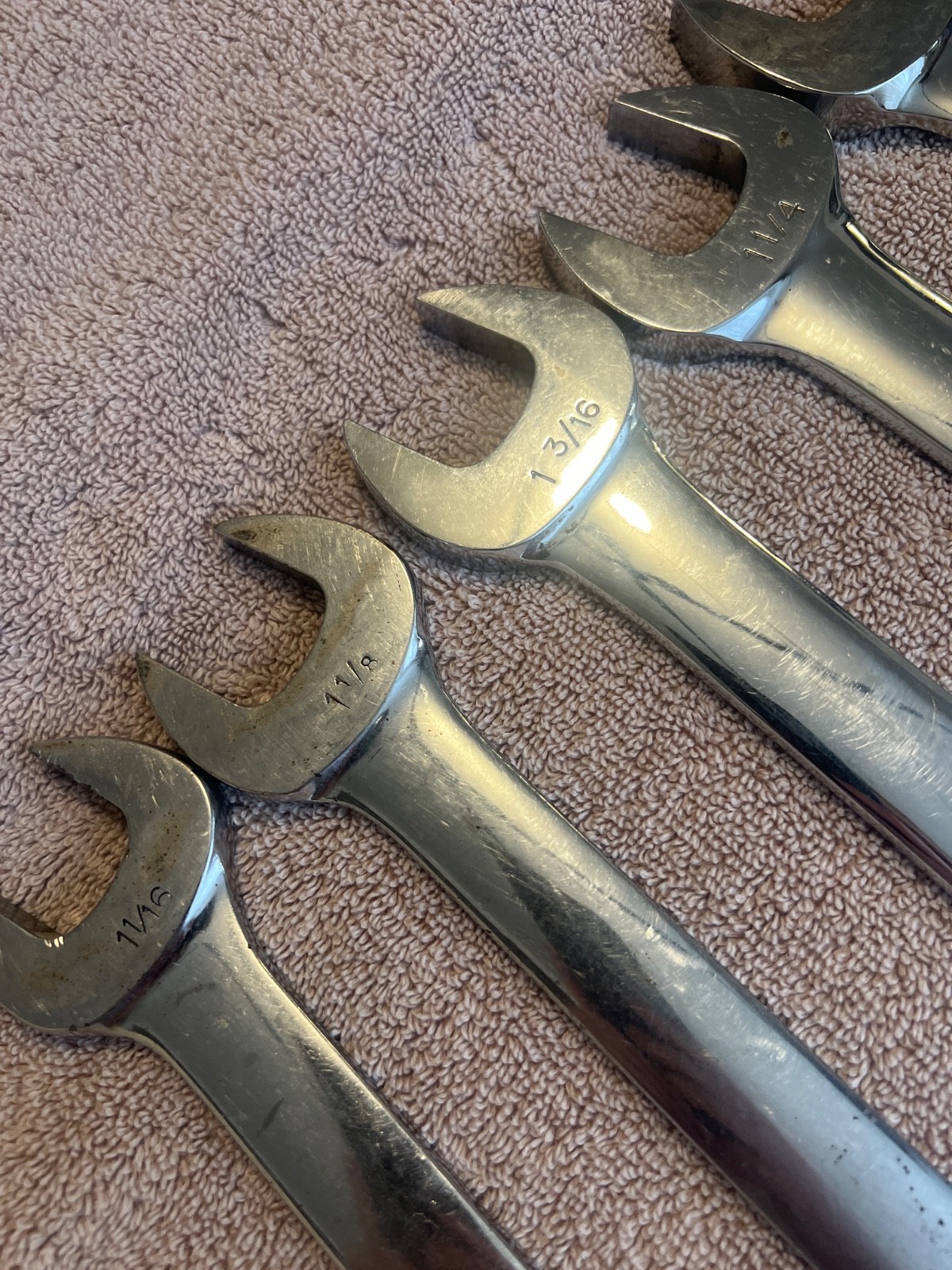 Snap On Wrench Set 1 1/16 to 1 9/16