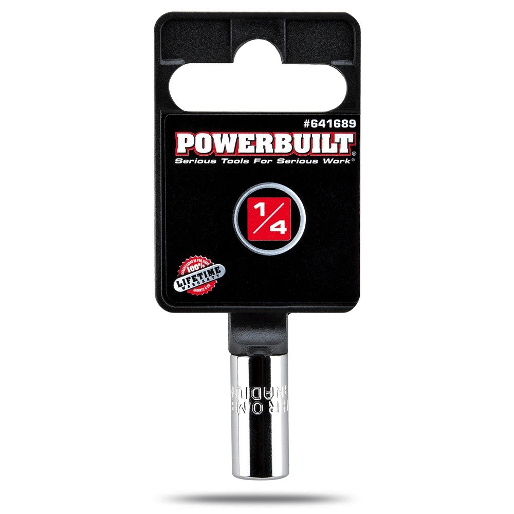 Powerbuilt 1/4-Inch Drive Bit Coupler Fits 1/4-Inch Bits – 641689