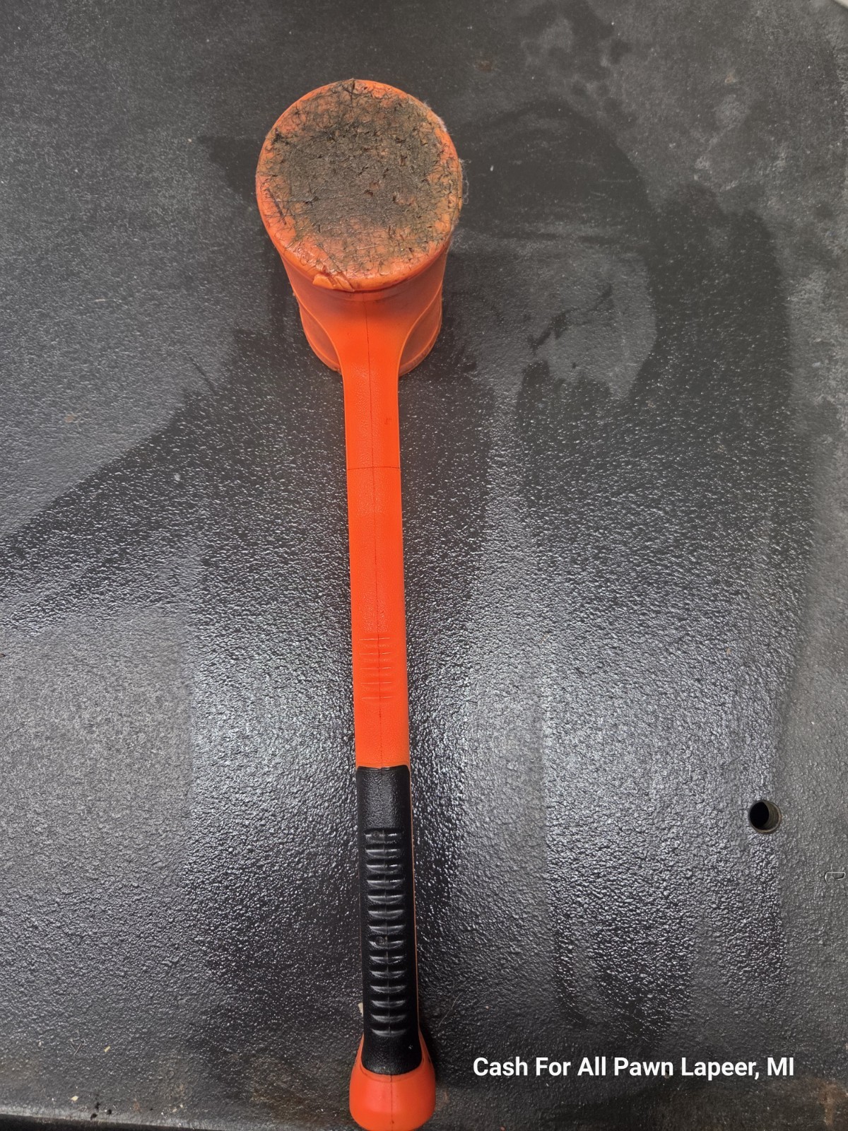 Snap-on tools 56oz Dead Blow Hammer Orange Soft Grip HBFE56
