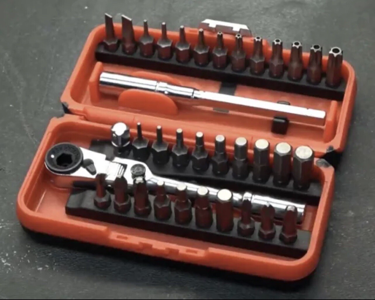 ICON Locking Flex Head Ratchet and Bit Set 35 Piece – Rare Item To Keep In Stock