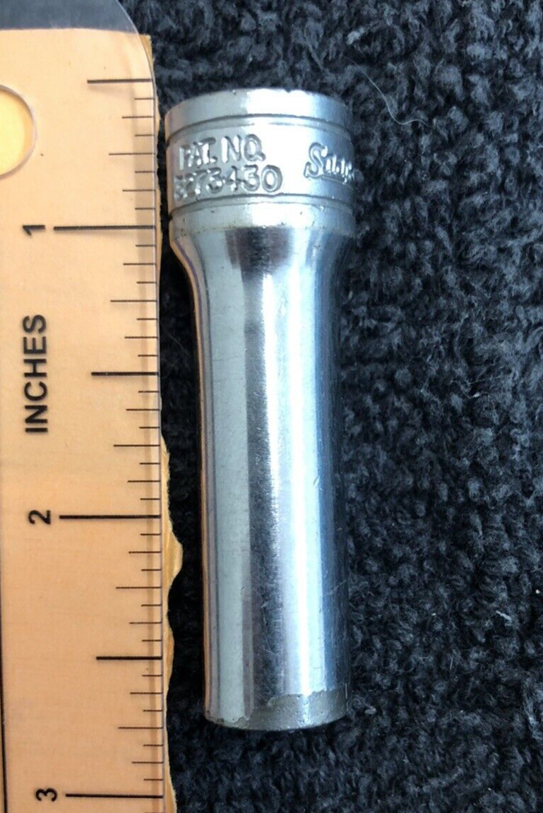 Vintage Snap-On SFS121 3/8″ Drive 6-Point 3/8” Deep Socket