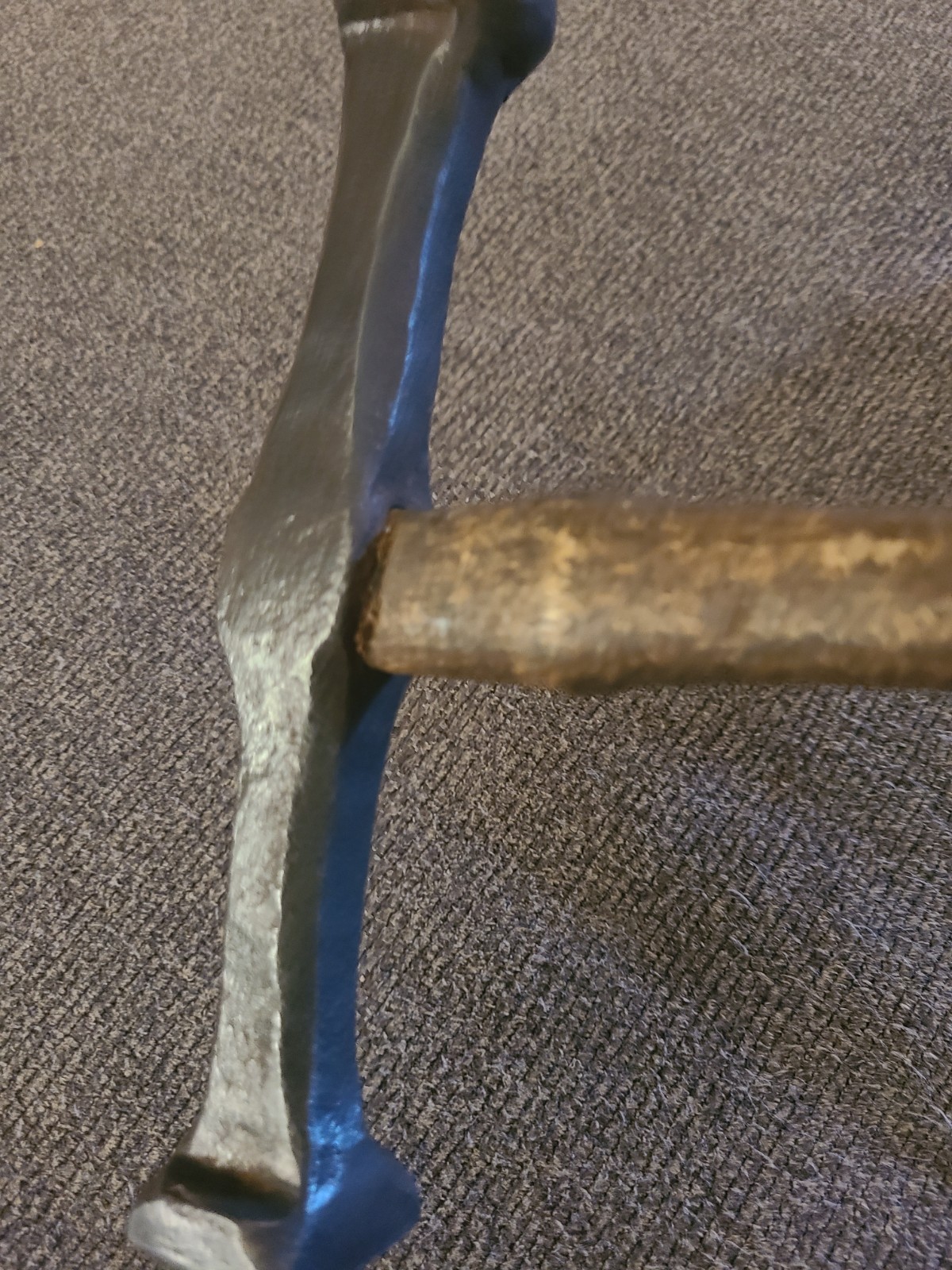 Vintage Auto Body Sheet Metal Hammer. 7.5″ Head. 1lb 10oz. K3