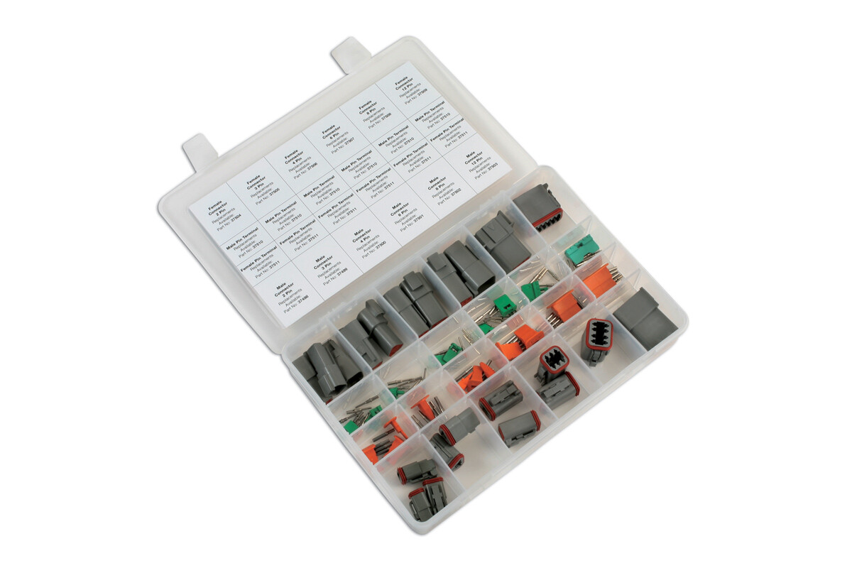 Connect 37415 22 Piece Assorted Deutsche DT Connector Kit