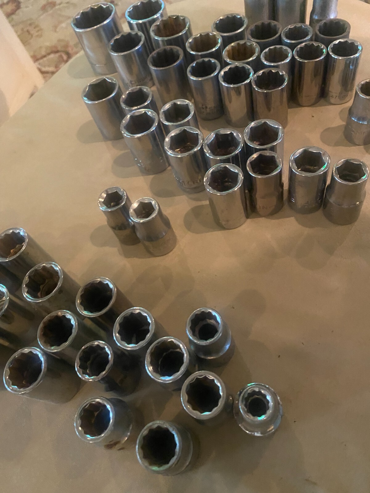 Craftsman USA 1/4″ & 1/2″ Dr – SAE and metric shallow socket 6, 8, and 12 Point
