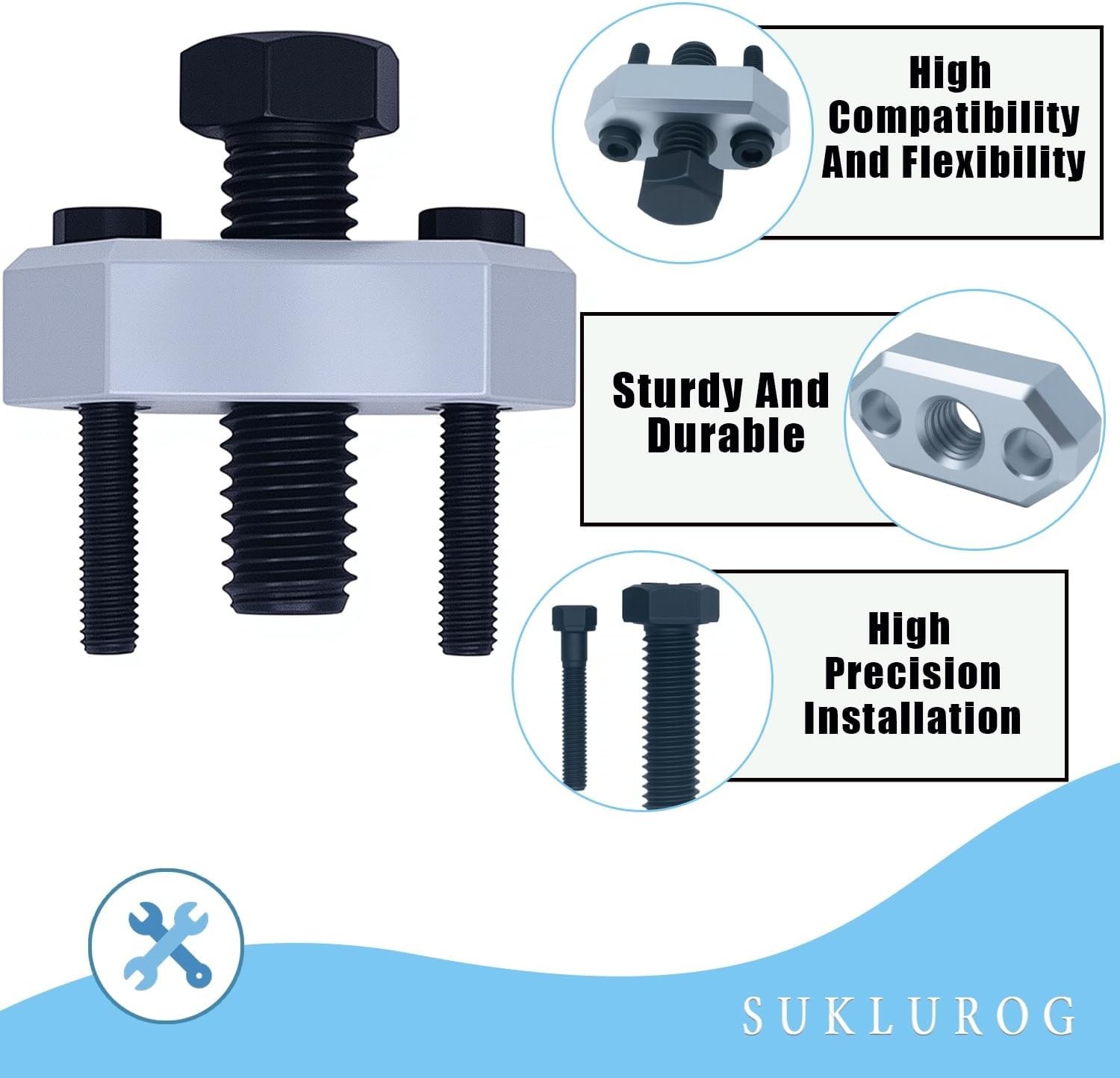 Heavy-Duty Steering Wheel Adapter for Polaris RZR UTV Models 2014-2025