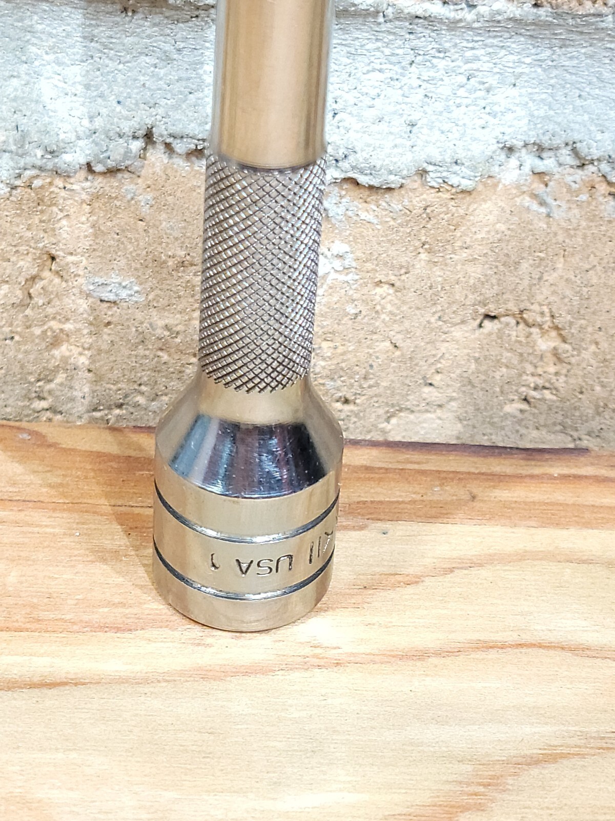 Snap-on Tools 3/8″ Drive 11″ Length Knurled Chrome Socket Extension FXK11