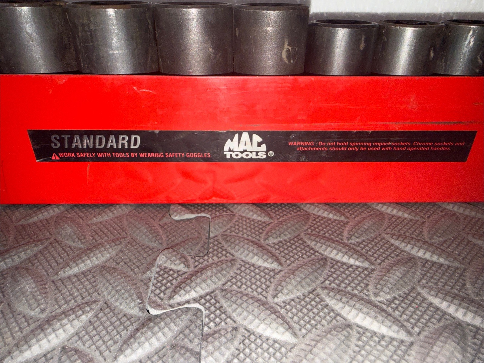Mac Tools 28pc 1/2” SAE Impact Socket Sets Shallow And Deep 3/8 To 1 -1/4