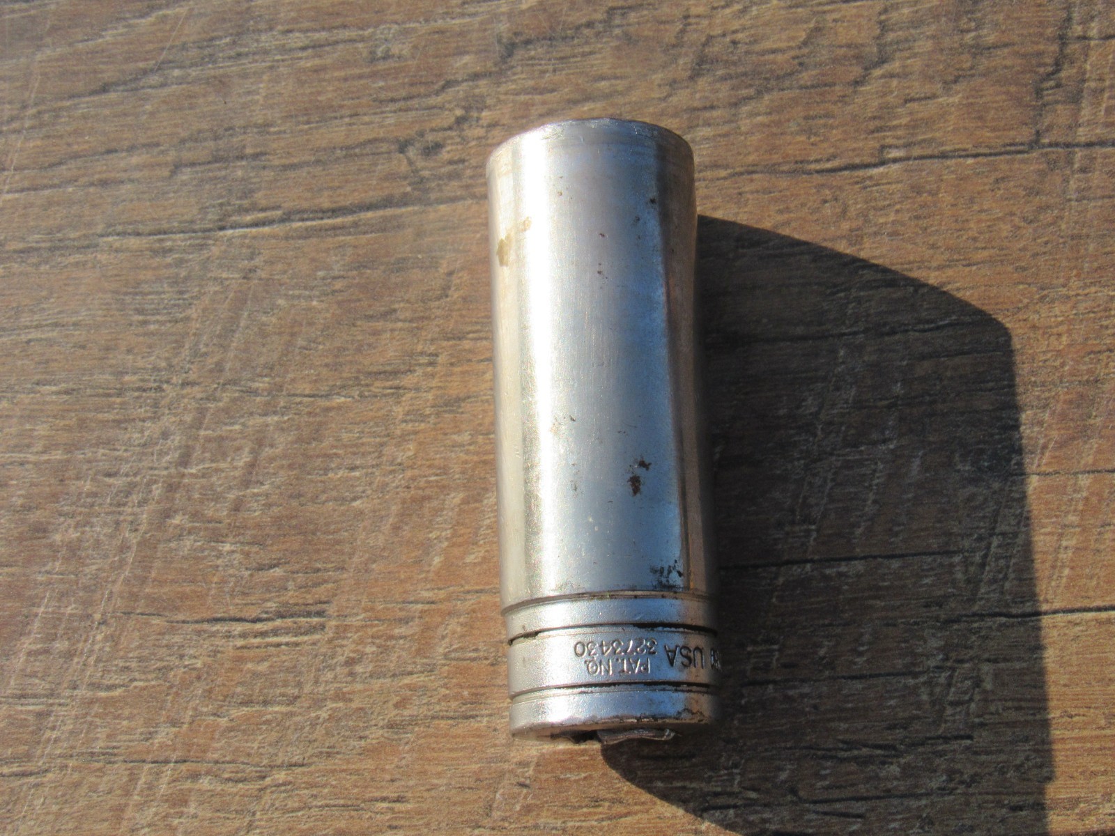 SNAP ON 7/8″ S281 1/2″ DRIVE SAE 12 POINT DEEP CHROME SOCKET UNDERLINE S 281 7/8