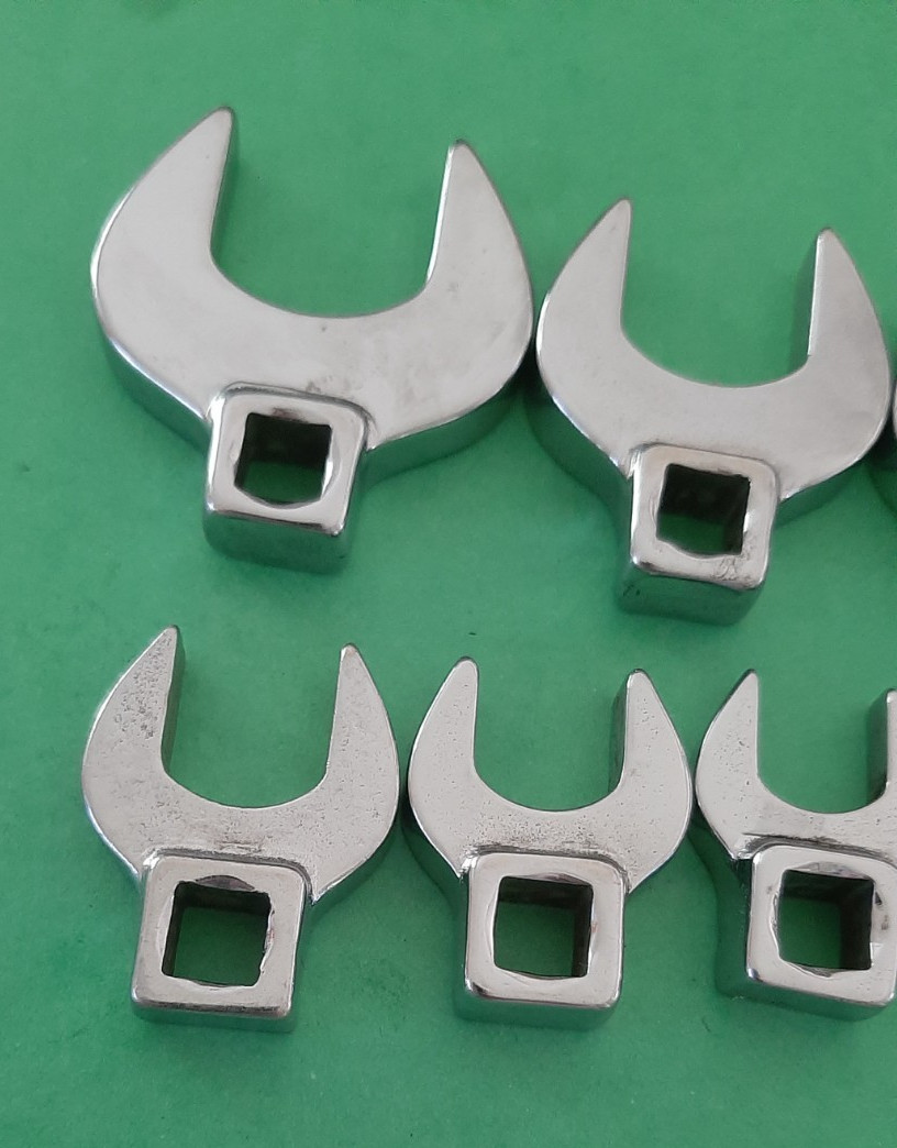 Craftsman USA 3/8″ Drive SAE 10pc 3/8″ to 1″ (no 15/16) Crow Foot Wrench Set