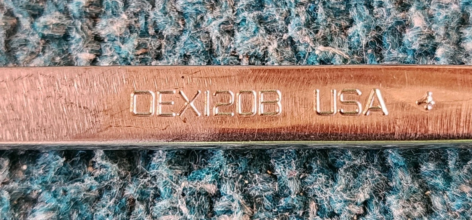 Snap-on USA, 3/8″, 12-Pt. Short Length Chrome Combo Wrench OEX120B! Grind Marks.