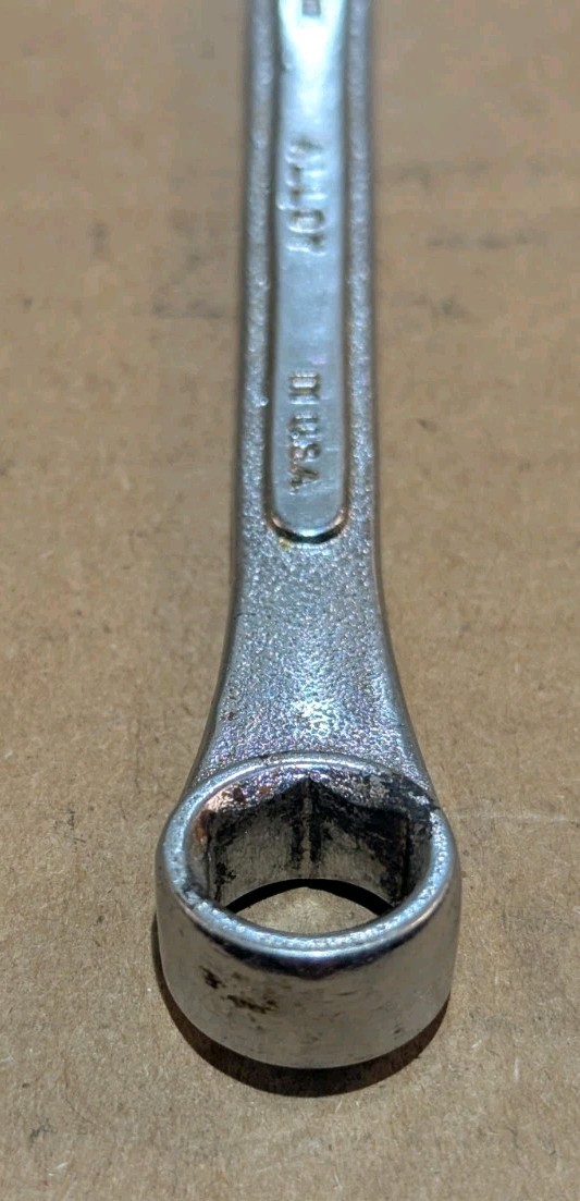 Vintage SK Tools C-12 3/8″ Combination Wrench 6-Point SAE Made in USA