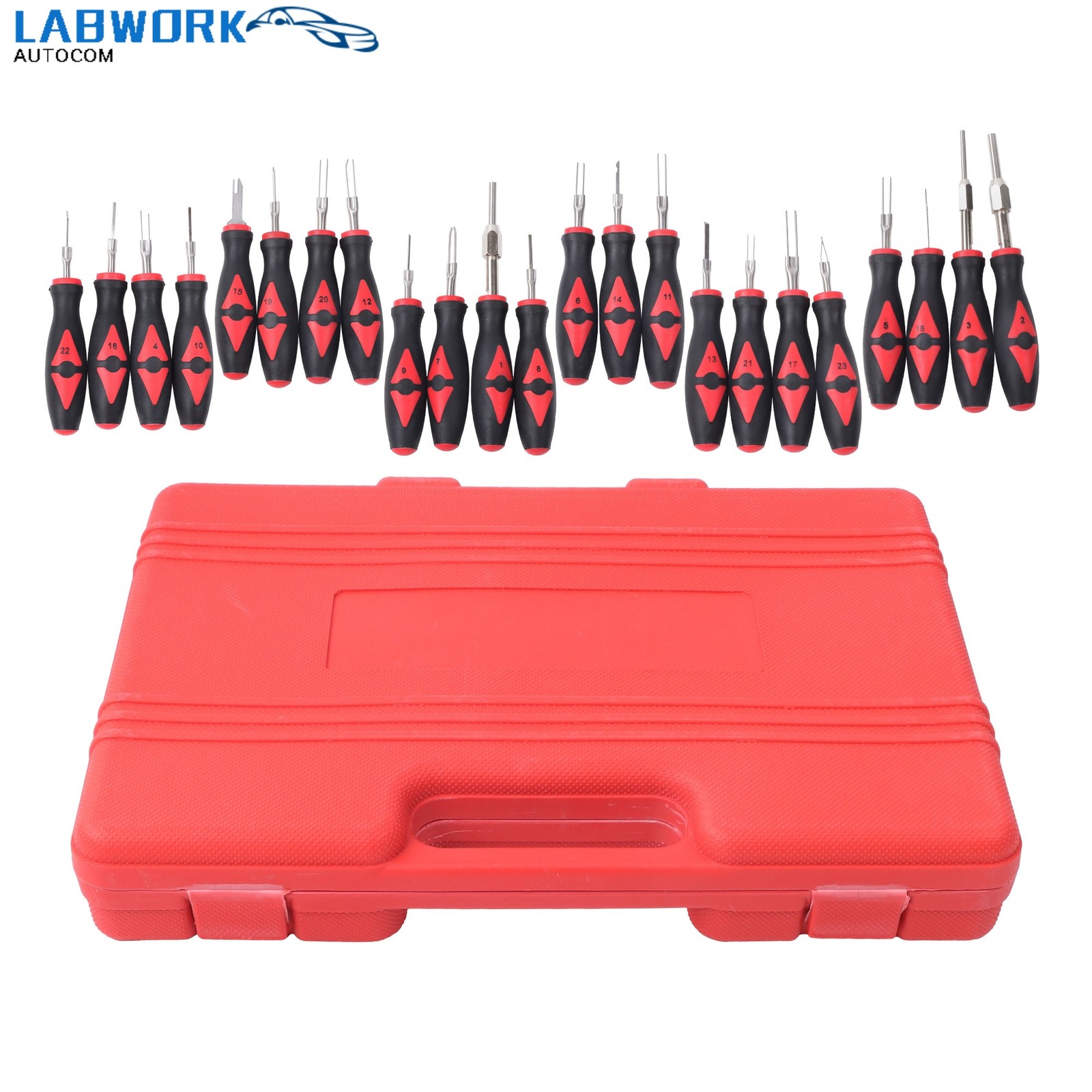 23PCS/Set Universal Terminal Release Electrical Connector Removal Tool Kit