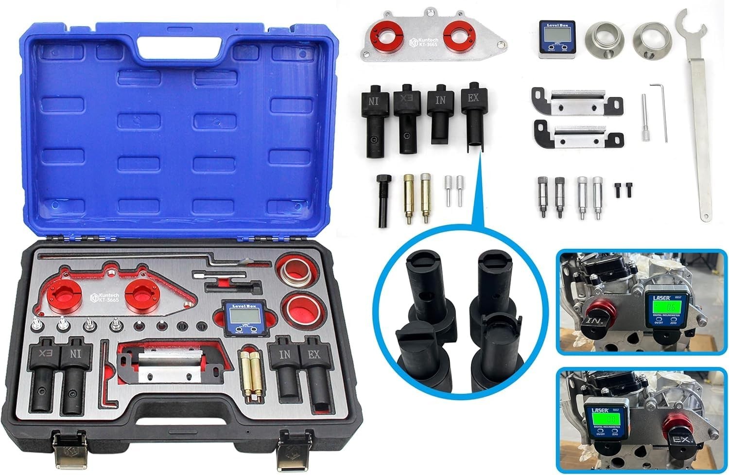 Electronic Valve Timing Tool Kit for VW Audi EA211 EV0 1.4T 1.5 1.6 1.6L Engine