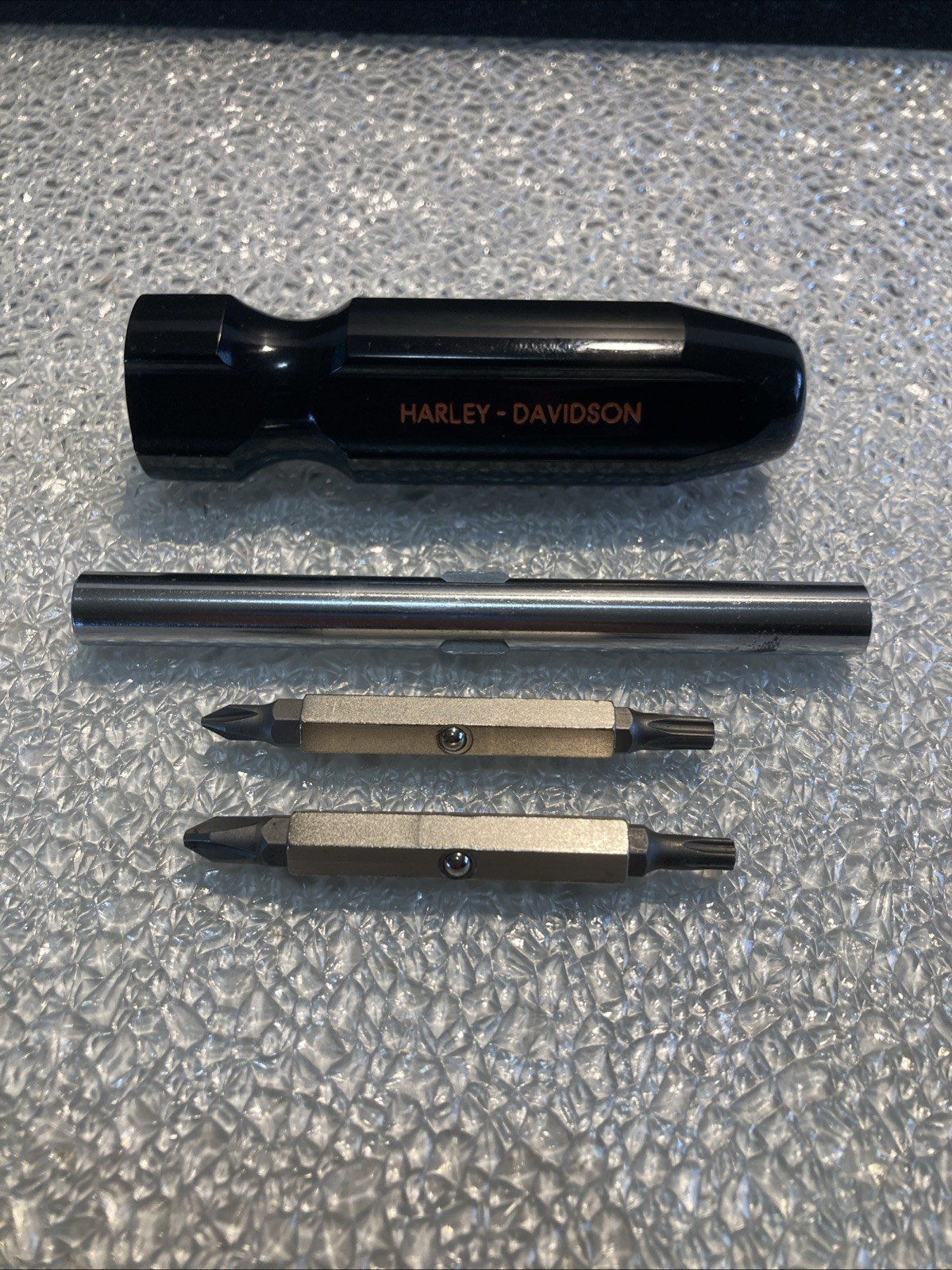 Harley Davidson 8 in 1 Phillips Flat Torx Combination Screwdriver – Complete