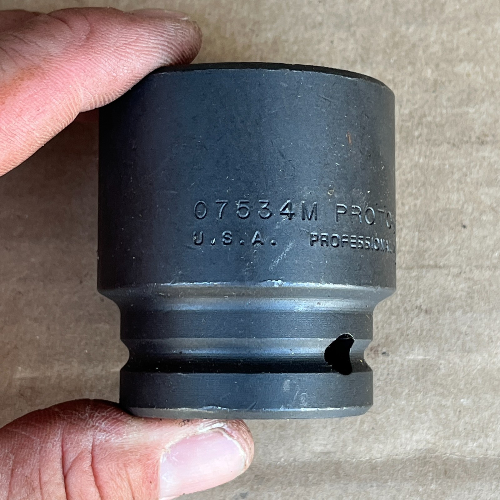 Proto Professional Impact Socket 3/4″ Drive , Metric 34mm , 6 point , 07534M
