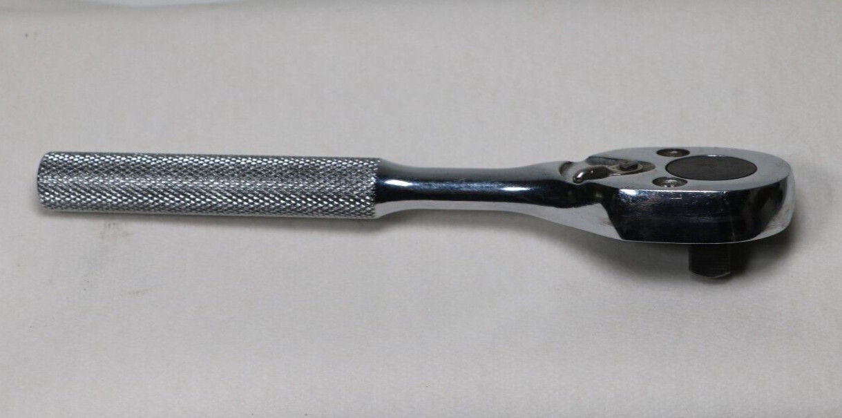 Proto Professional 5249 3/8″ Drive Ratchet Pear Shape Head Chrome Vintage USA