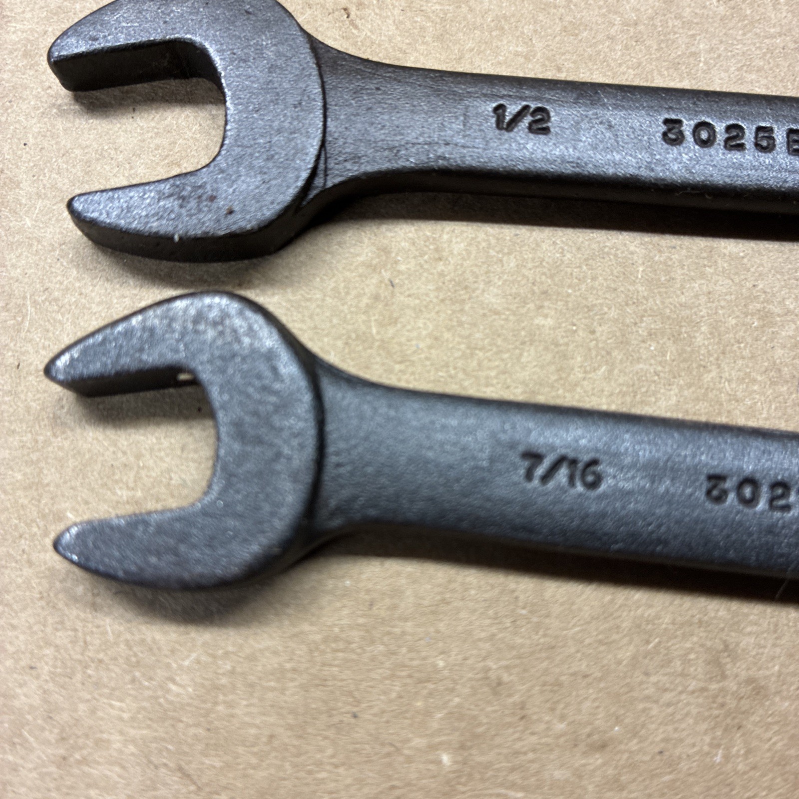 Proto Professional Wrench 3021b,3025b,3026b Black 7/16×3/8,1/2×7/16,1/2×9/16USA