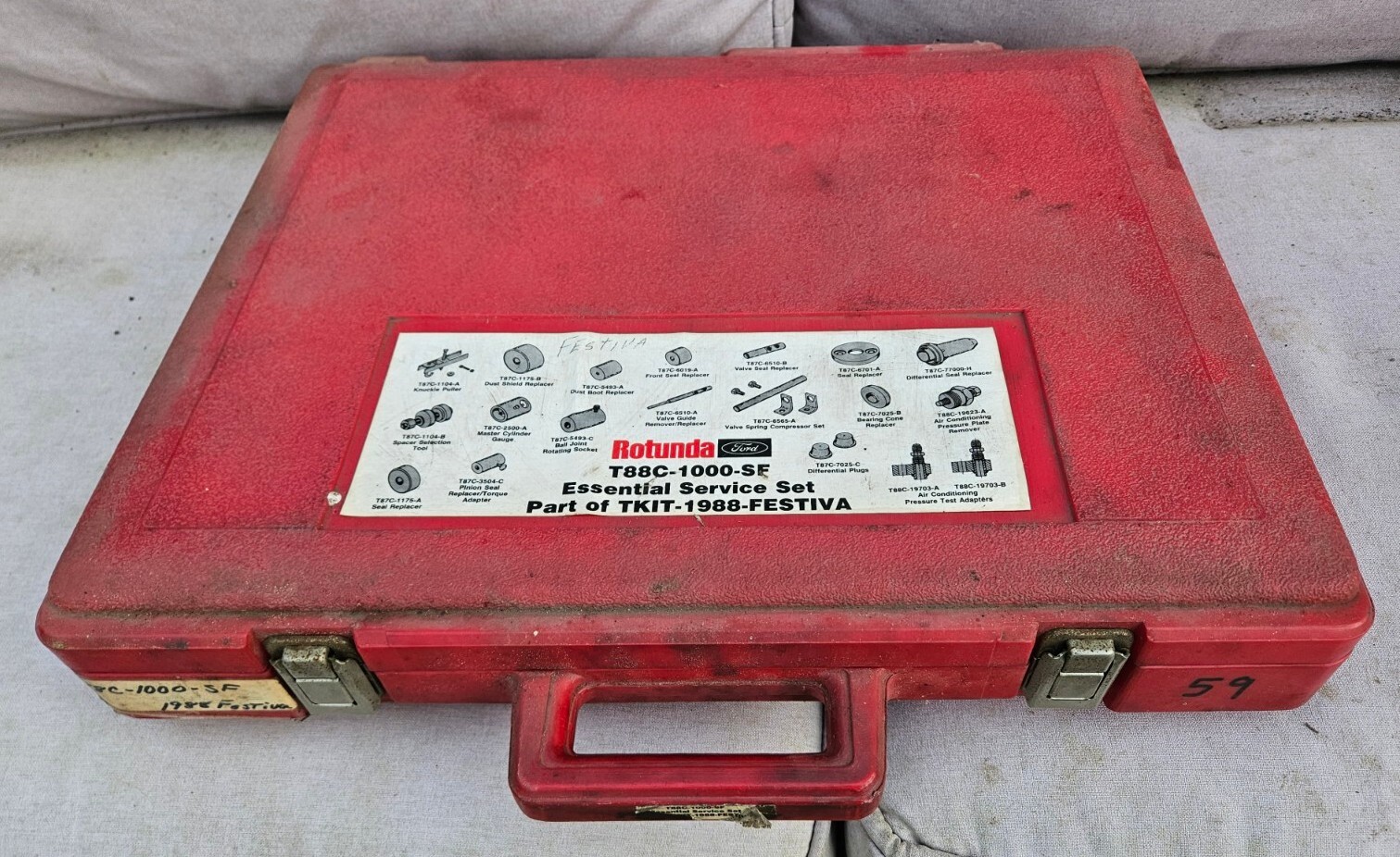 Ford Rotunda OTC Essential Service Tools Set T88C-1000-SF