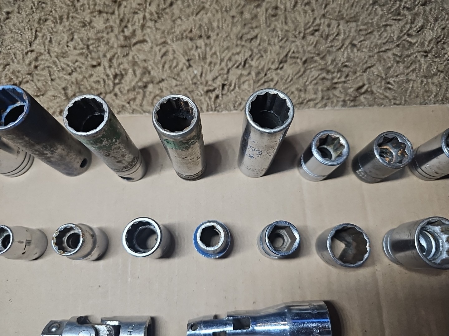 Vintage Various Socket Lot of 21 Ward’s P&C S-K TrueCraft Proto