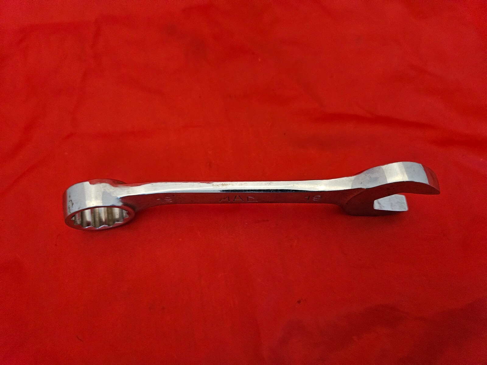 MAC CS219MMR 19mm 12 Point Stubby Combination Wrench Metric USA S10
