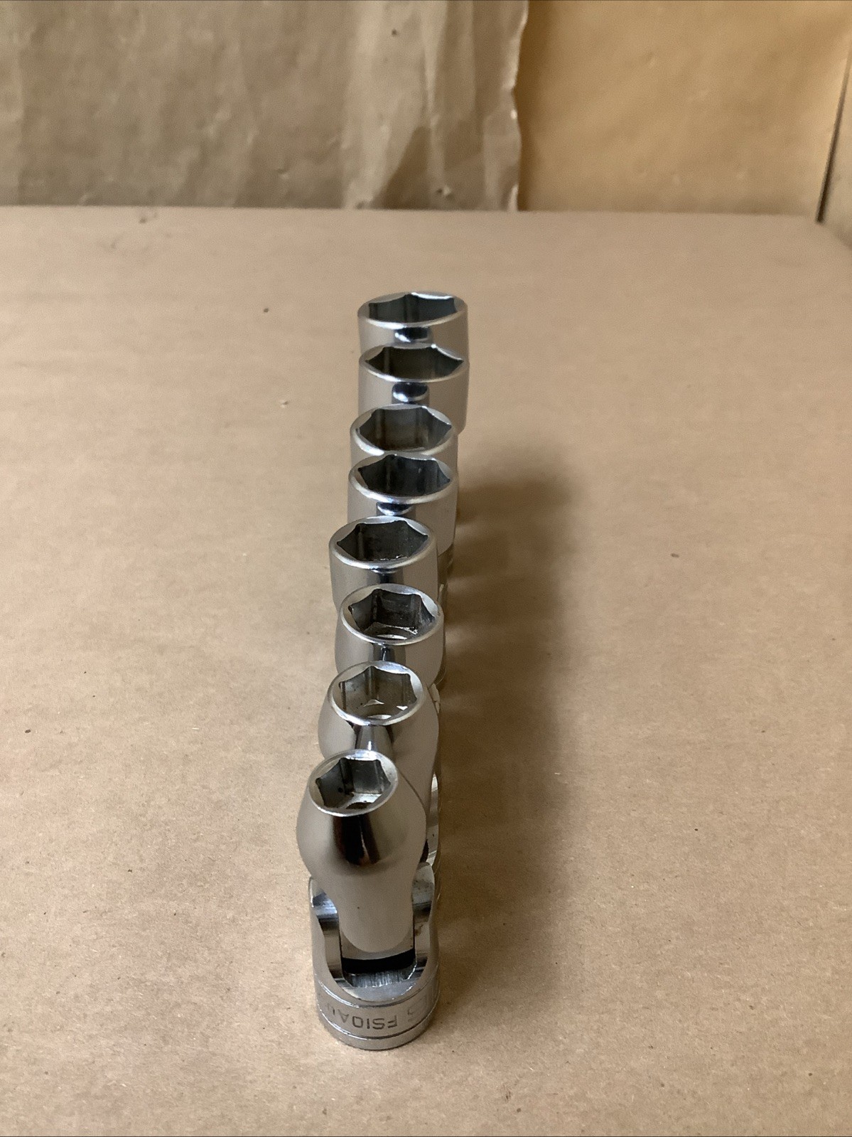 Snap On FS10A-FS24 8pc 3/8″ Drive SAE 6PT 5/16″-3/4″ Swivel Head Socket Set