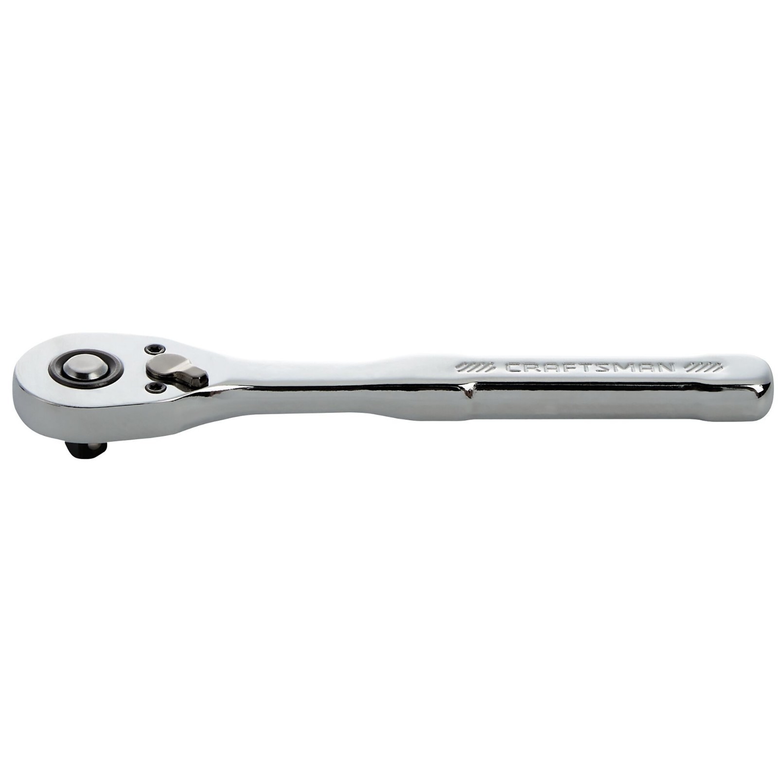 CRAFTSMAN 72‑Tooth 1/4″ Drive Full Polish Handle Ratchet Socket Wrenc