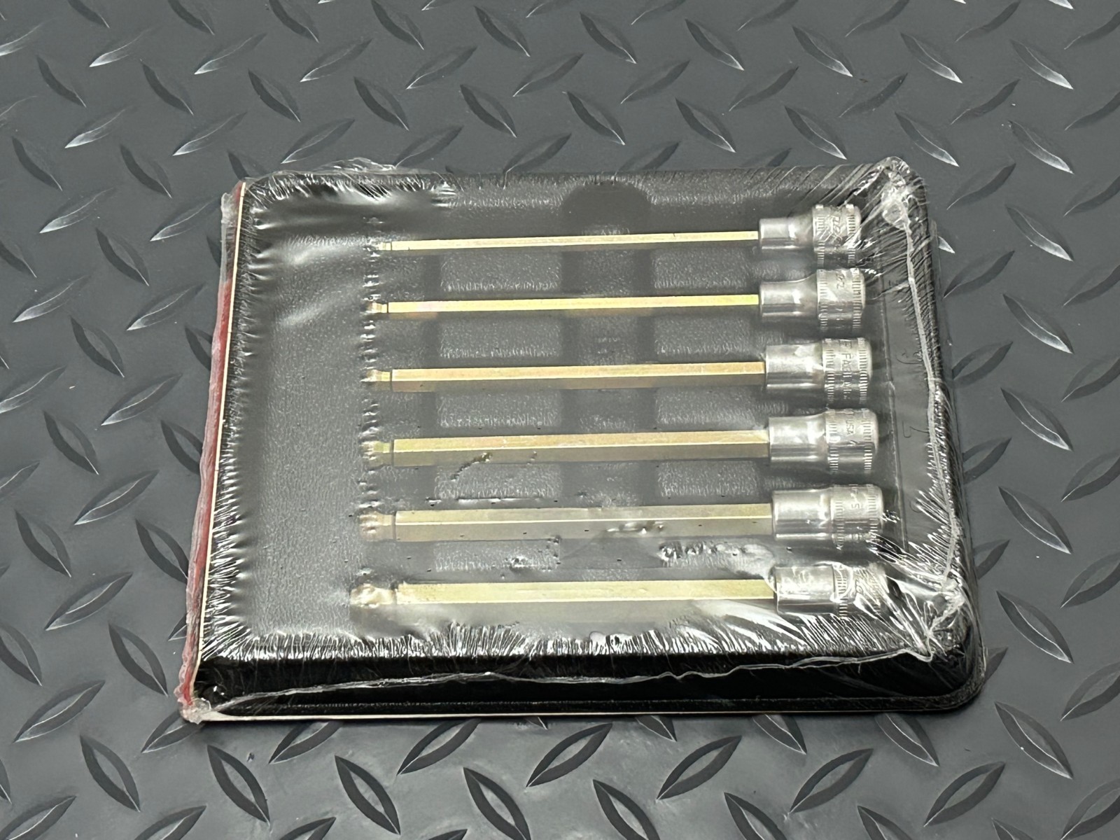 Snap-on 206efablm 6 pc 3/8 drive 4-8,10mm long ball hex driver set sealed USA