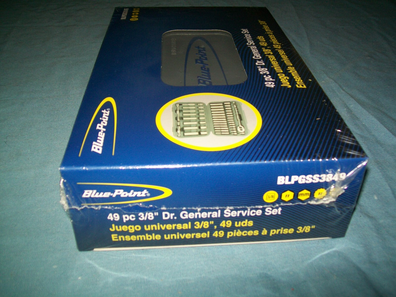 NEW Blue-Point® BLPGSS3849 3/8″ drive 49pc SAE METRIC General Service Set