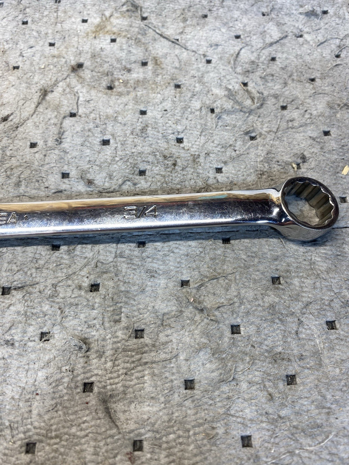 SNAP ON OEXL24B 3/4″ 12 PT XTRA LONG COMBINATION SAE OPEN BOX END WRENCH