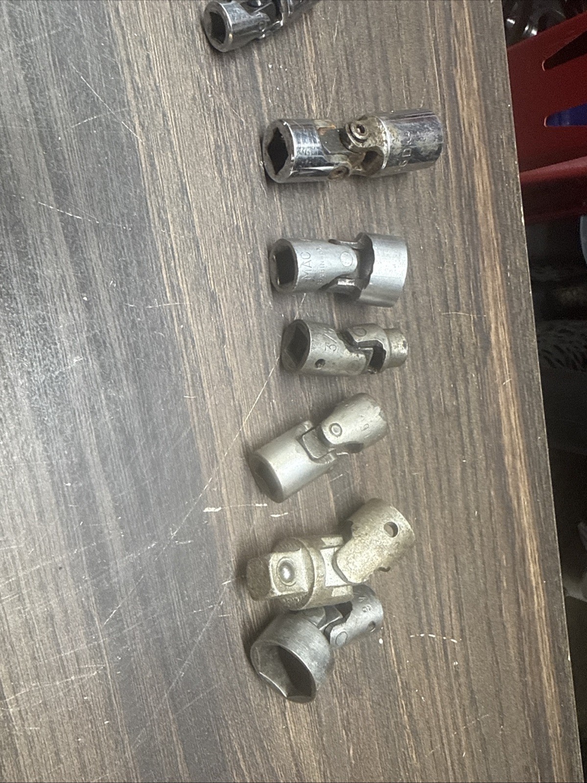 Mac Tool USA Mixed Lot 29 Piece Impact / Chrome Socket Swivel Socket Lot