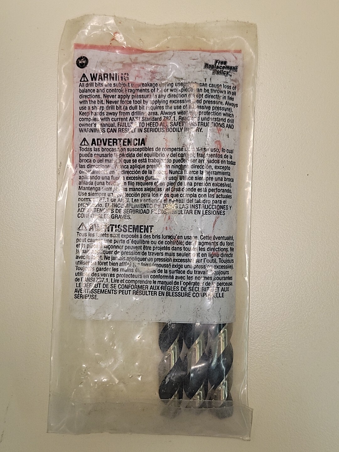 Vermont American 3/8″ Steel Drill Bit Sidewinder 12174 USA MADE 1 pack of 3 Bits