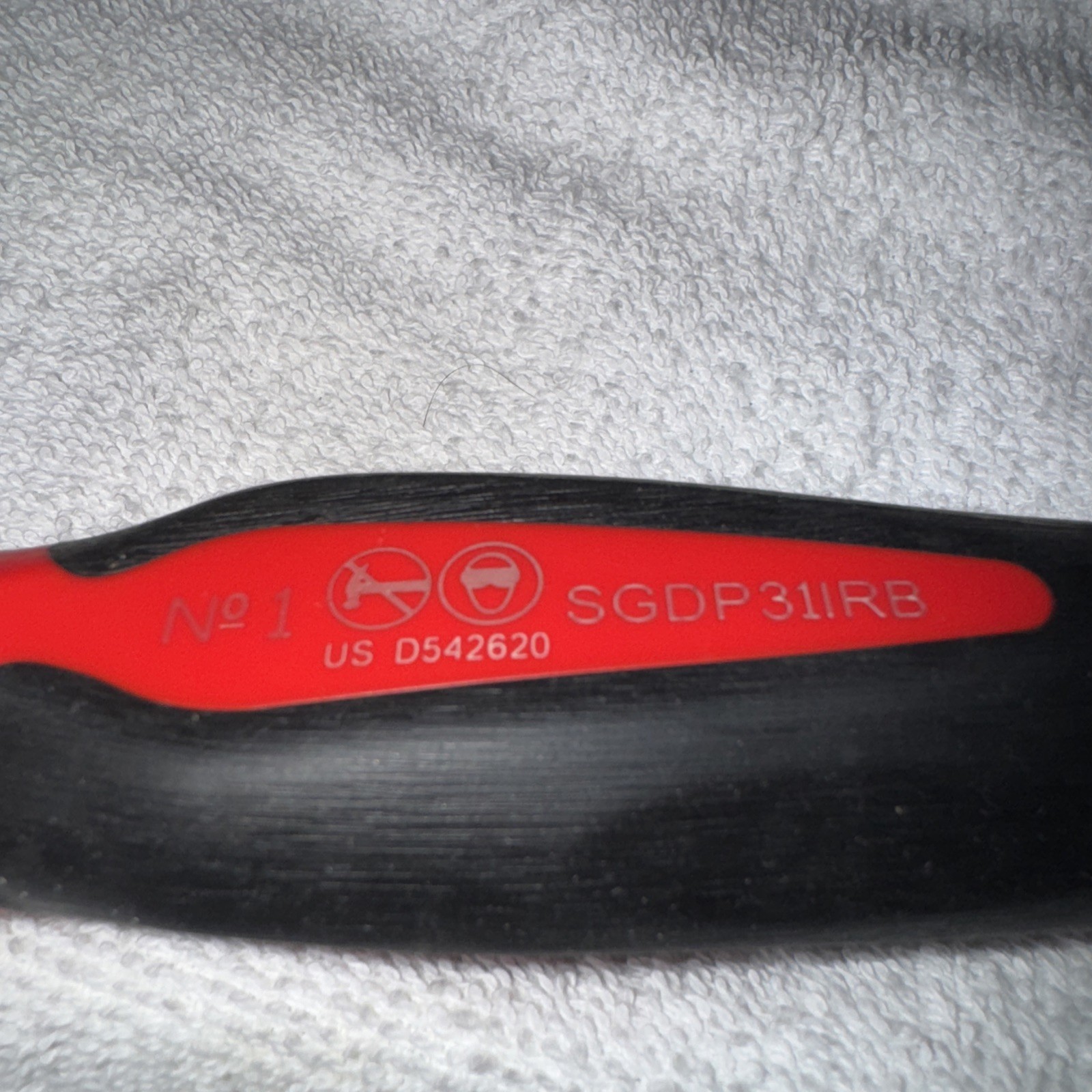 NEW Snap-On Tools SGDP31IRB #1 Philips RED Soft Grip Standard Screwdriver