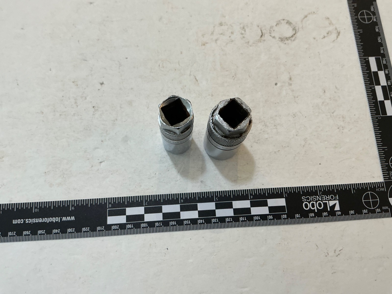 S-K 2 pc 1/2” drive knurled 5/8” & 13/16” spark plug socket set made in USA