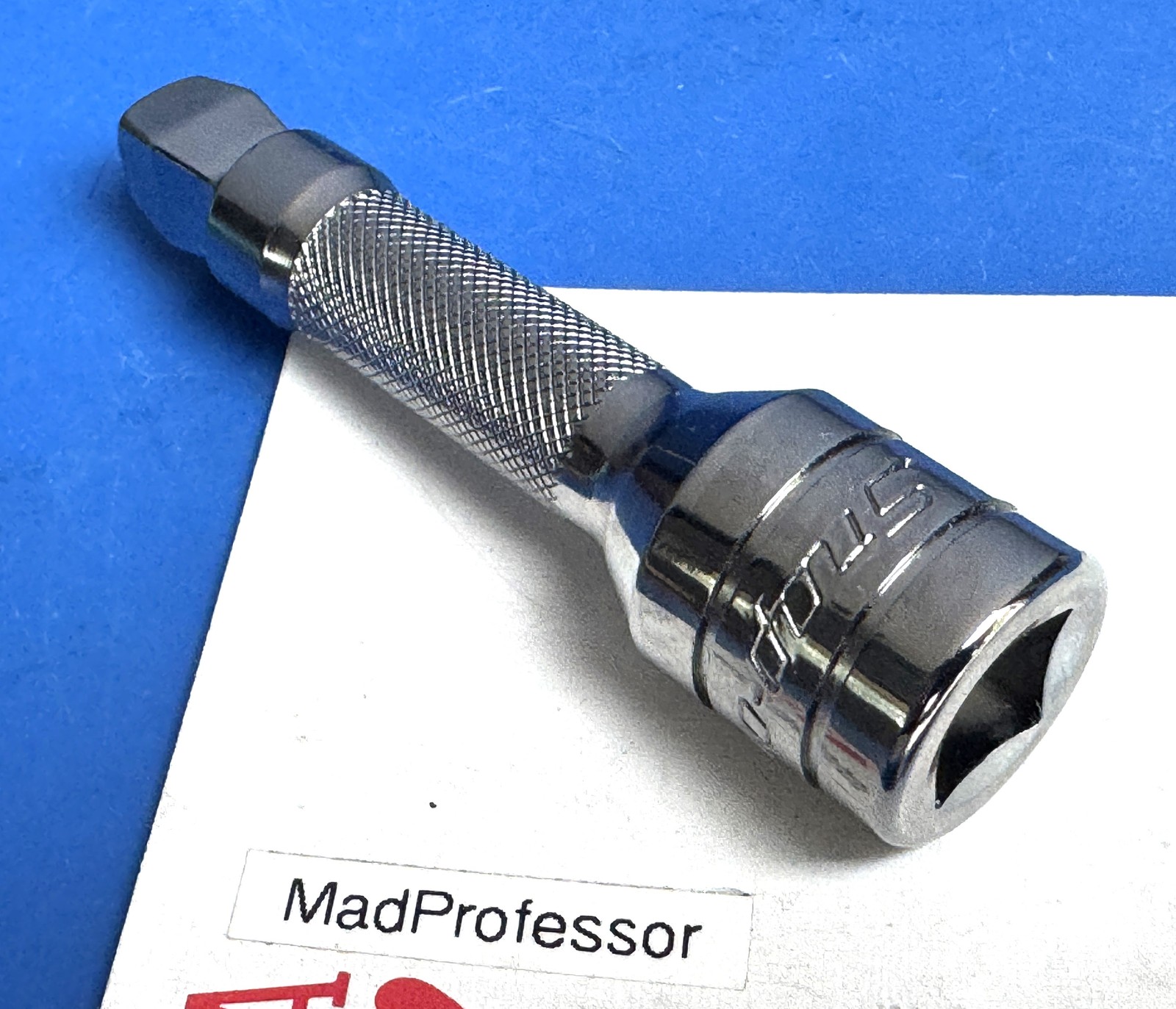 Snap-on Tools 3/8″ Knurled 3″ Chrome Wobble Socket wrench Extension FXWK3 NEW