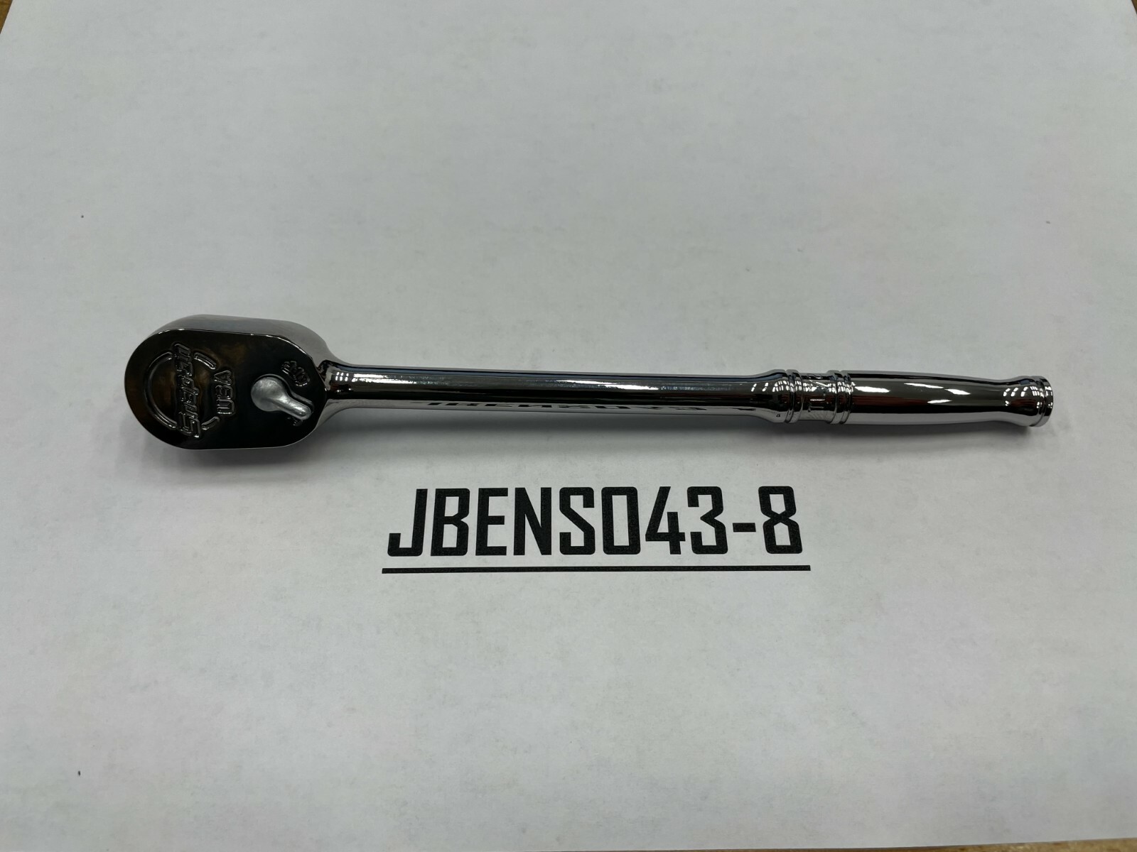 Snap-on Tools USA NEW 1/4″ Drive Chrome Long Handle Fixed Head Ratchet TL72
